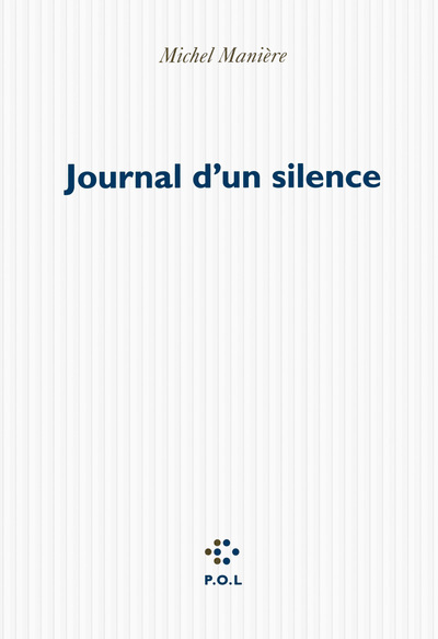 Journal d'un silence (9782818039717-front-cover)