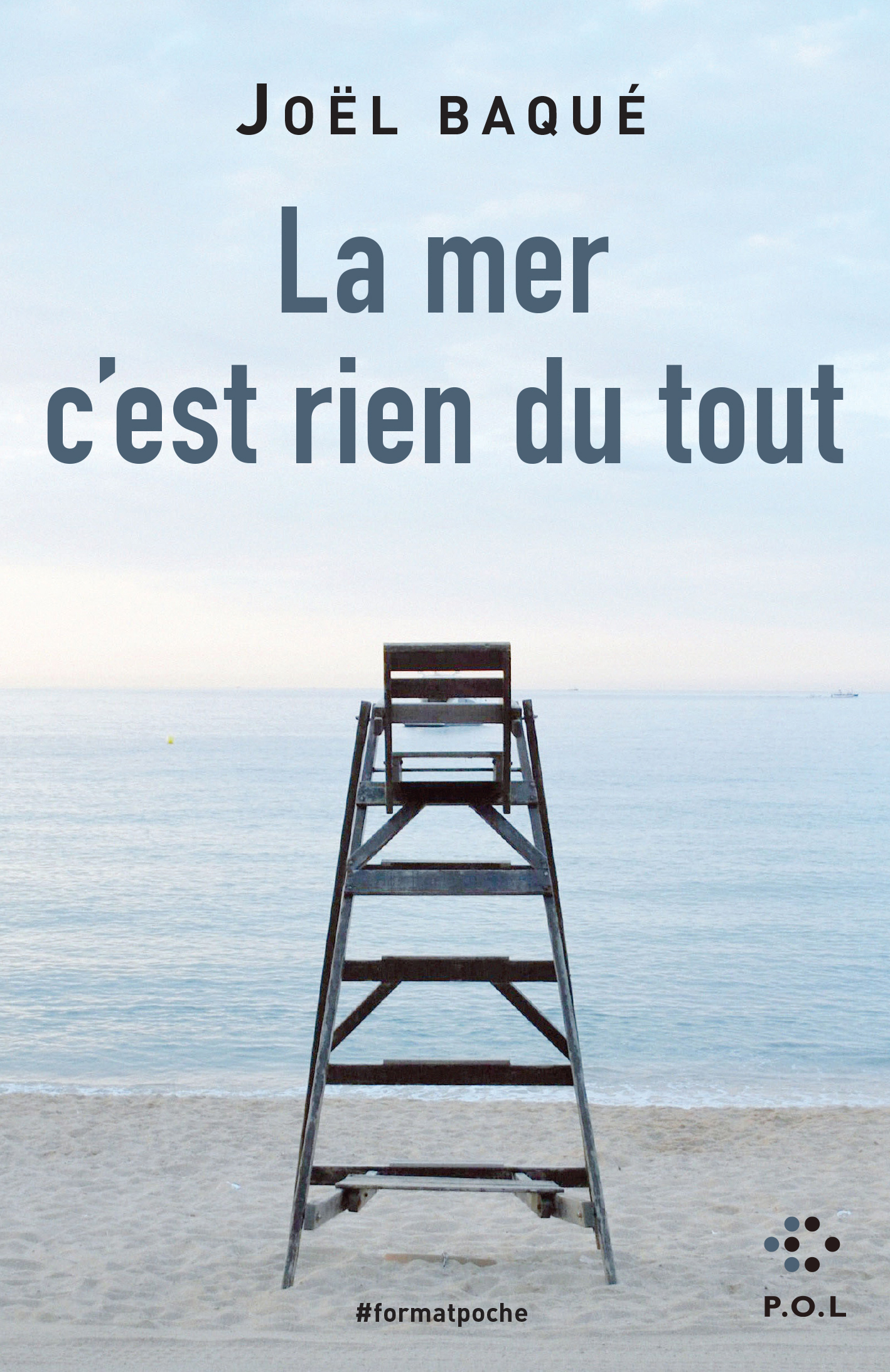 La mer c'est rien du tout (9782818050125-front-cover)