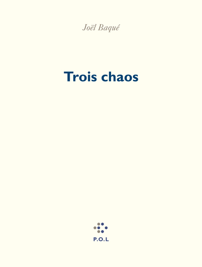 Trois chaos (9782818054598-front-cover)