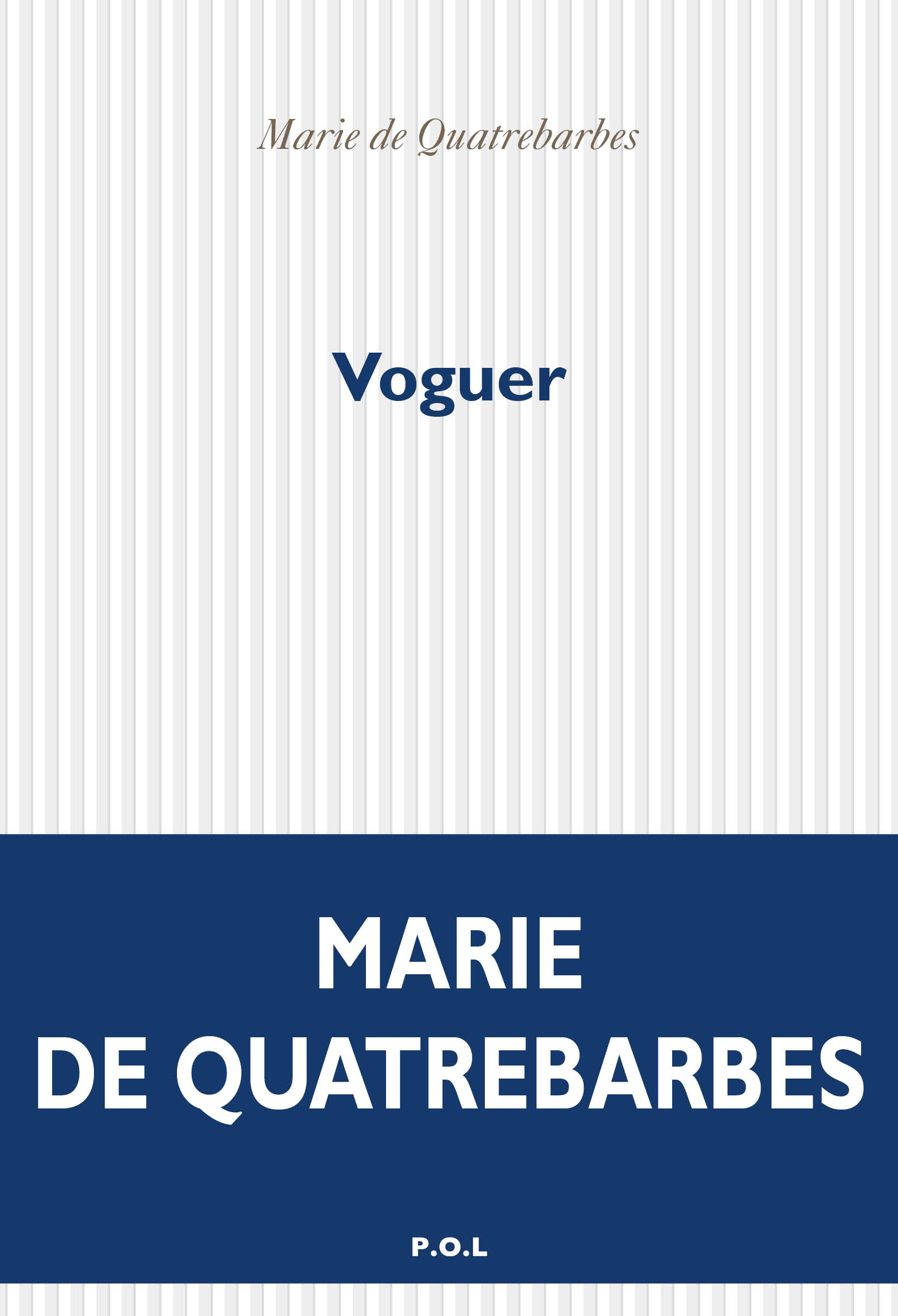 Voguer (9782818047187-front-cover)