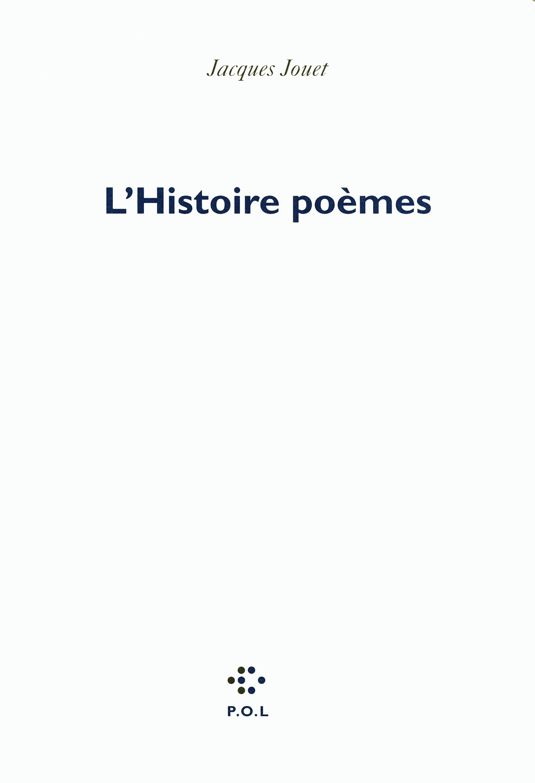 L'Histoire poèmes (9782818006535-front-cover)