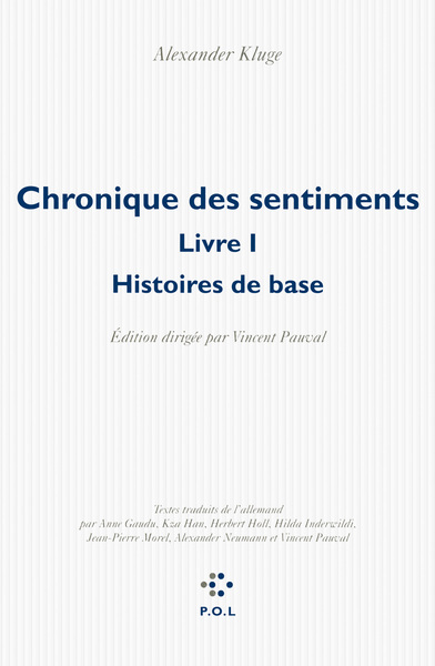 Chronique des sentiments, Histoires de base (9782818019962-front-cover)