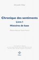 Chronique des sentiments, Histoires de base (9782818019962-front-cover)