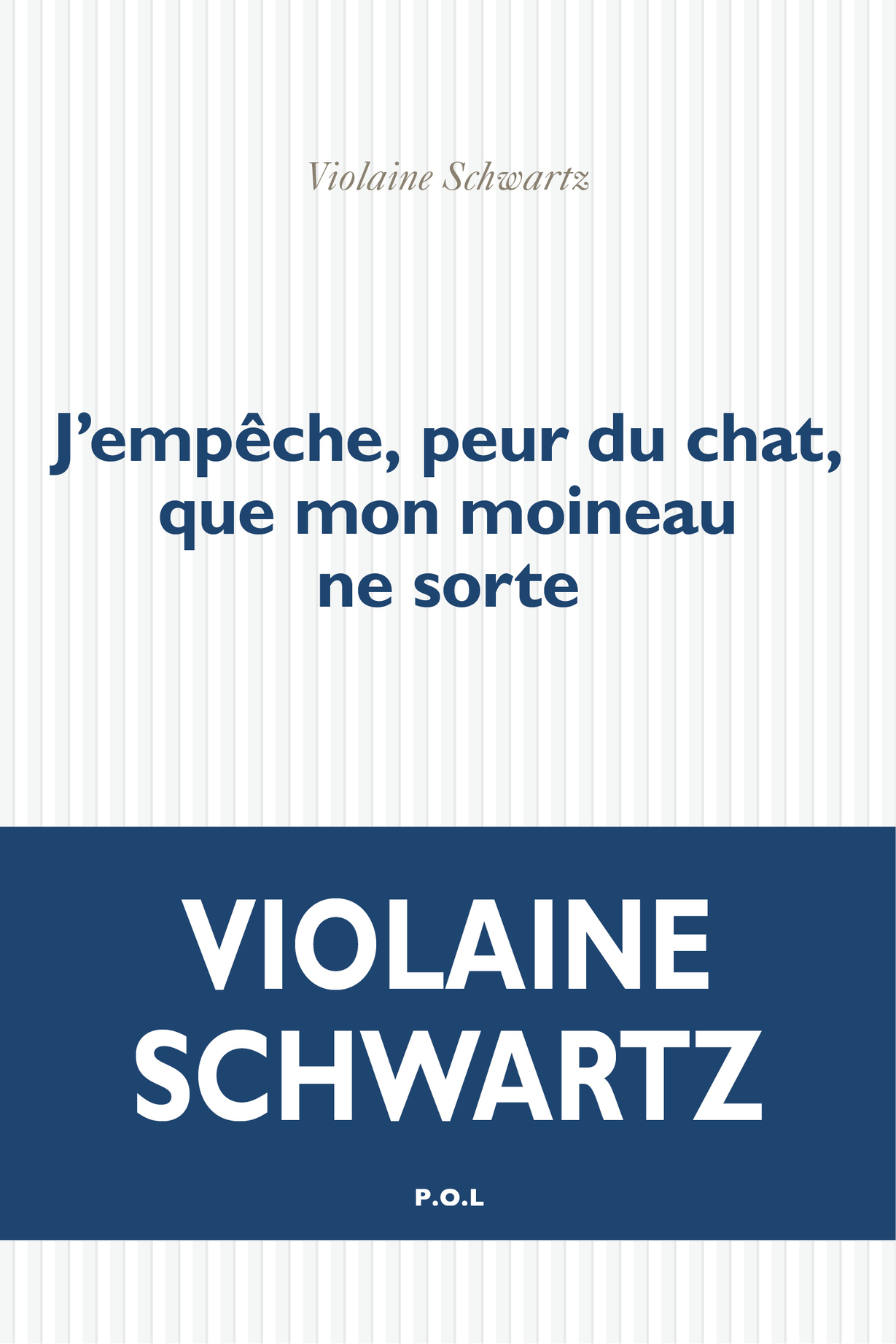 J'empêche, peur du chat, que mon moineau ne sorte (9782818044254-front-cover)