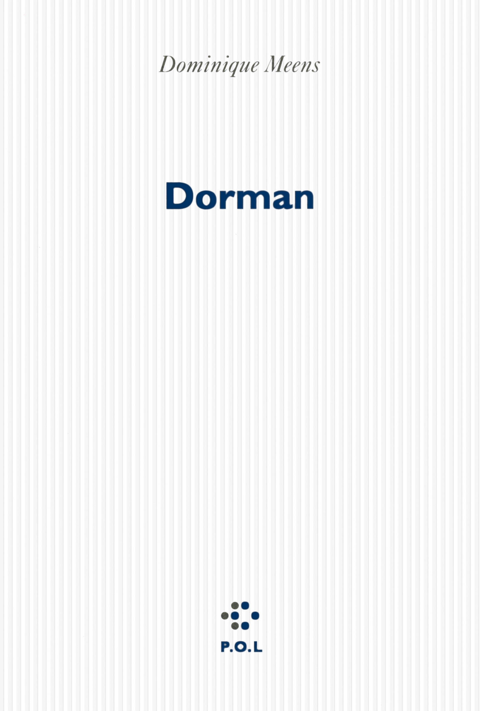 Dorman (9782818021033-front-cover)