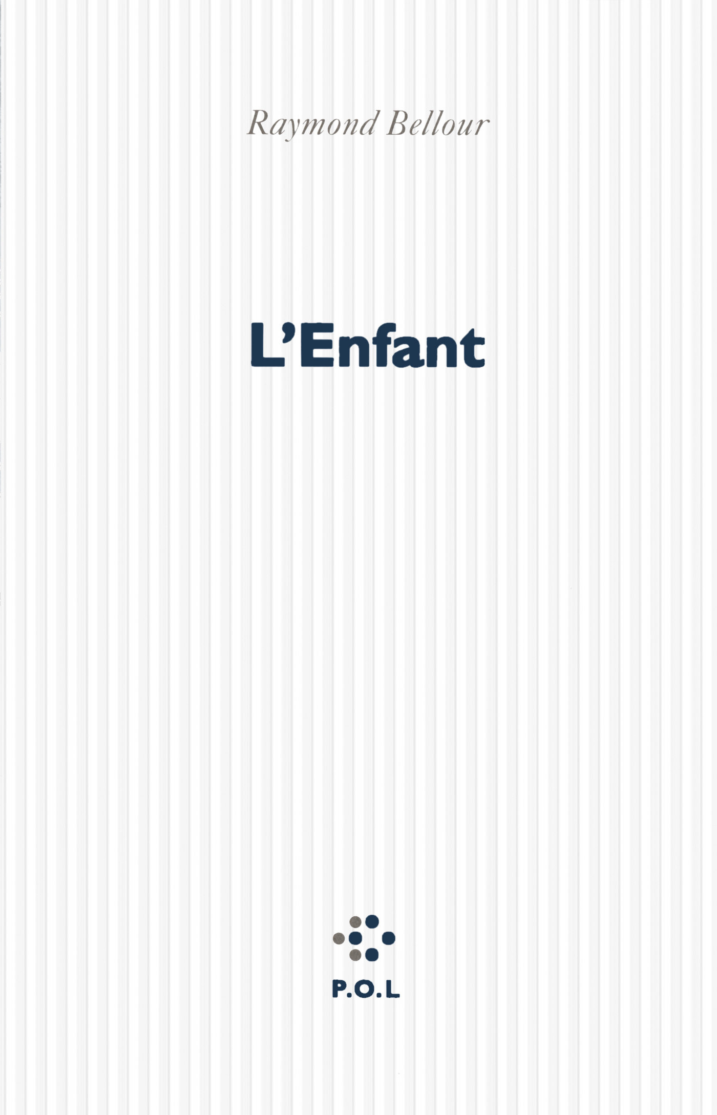 L'enfant (9782818019481-front-cover)