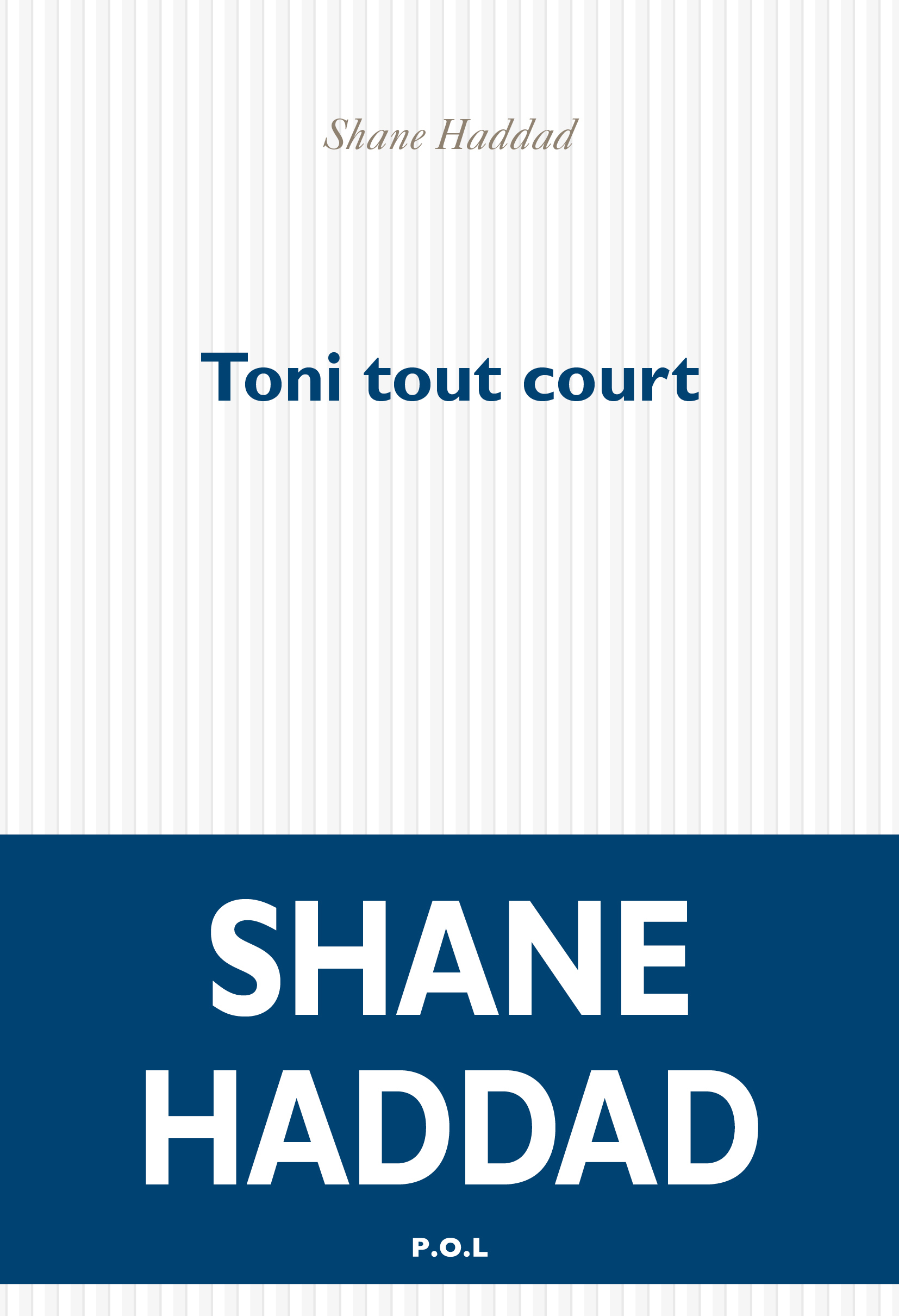 Toni tout court (9782818052198-front-cover)