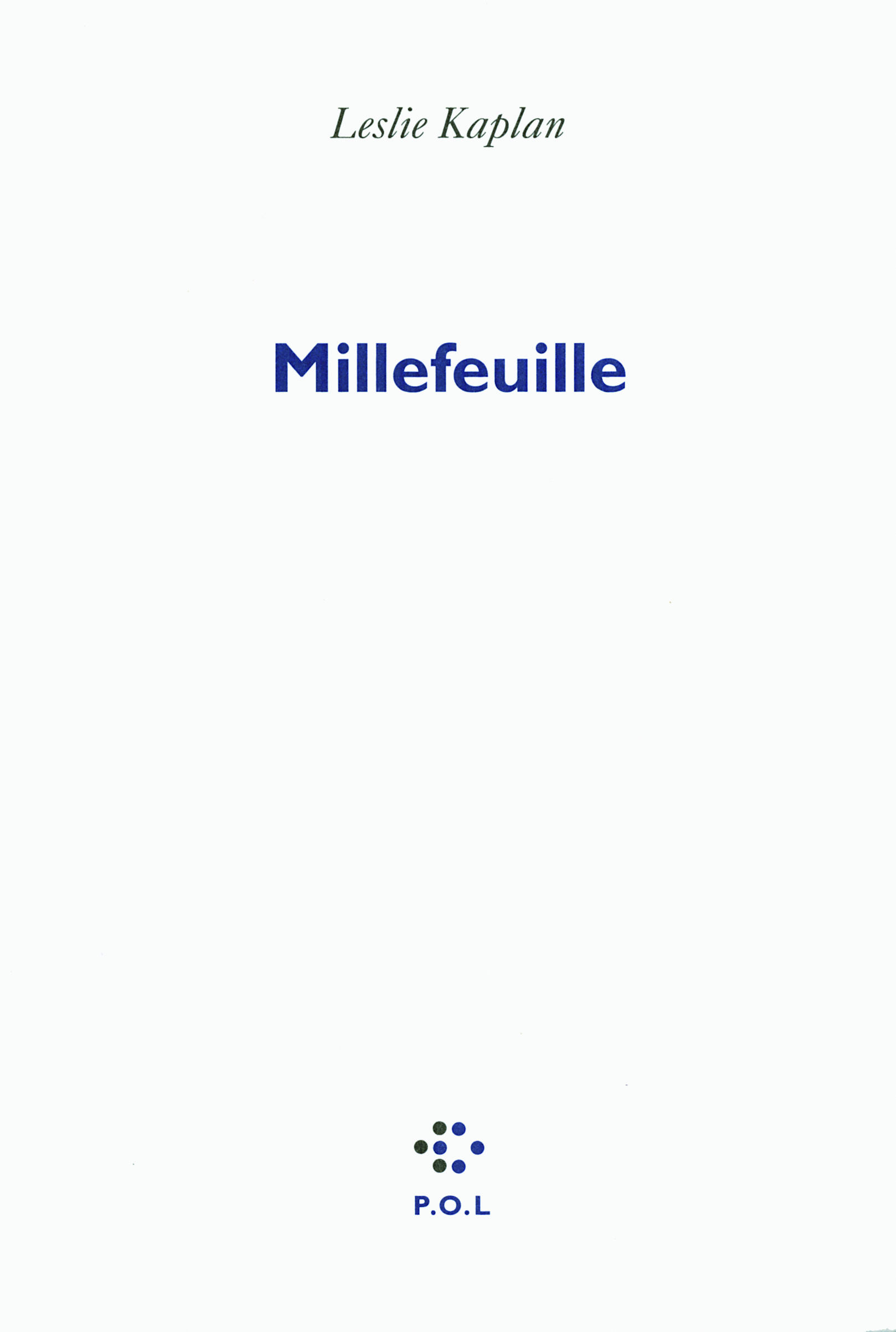 Millefeuille (9782818016589-front-cover)