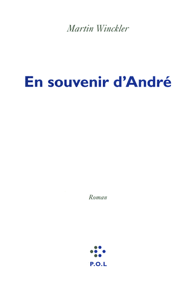 En souvenir d'André (9782818016923-front-cover)