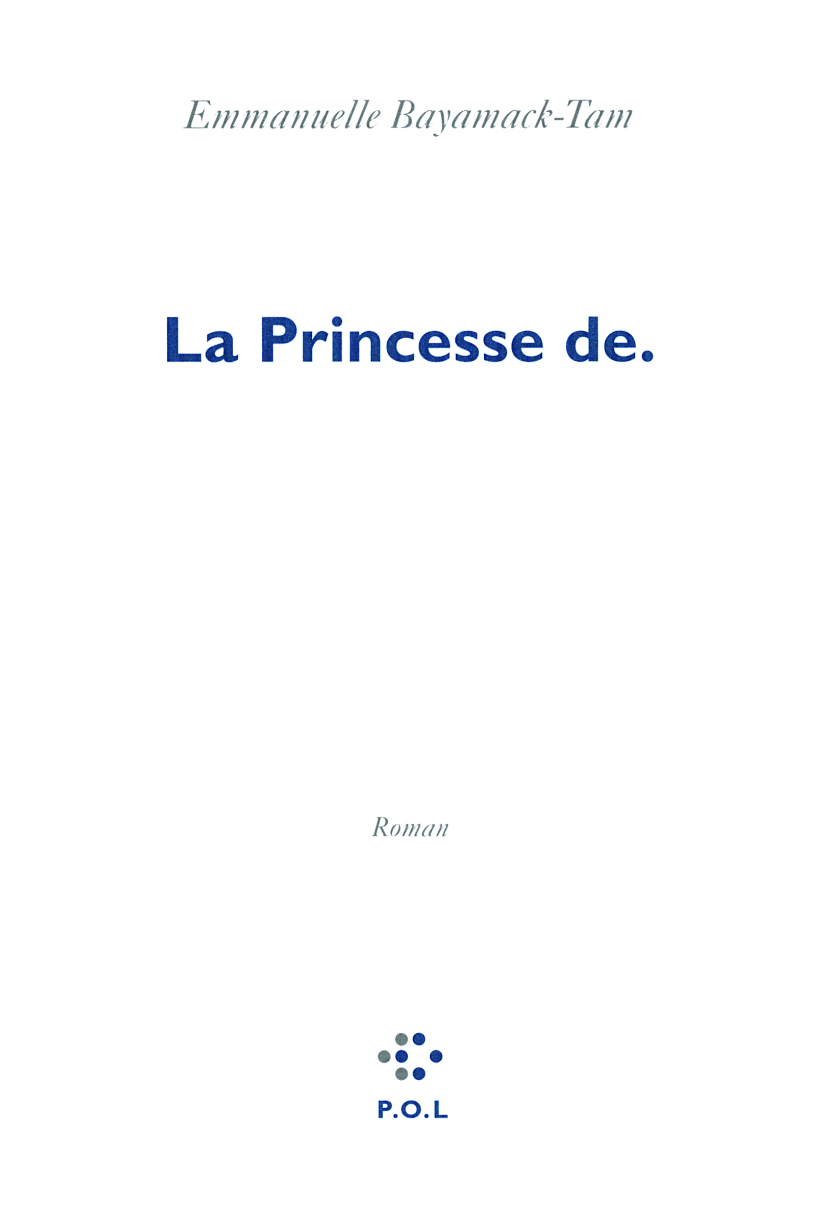 La Princesse de. (9782818000052-front-cover)