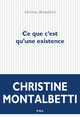 Ce que c'est qu'une existence (9782818051337-front-cover)