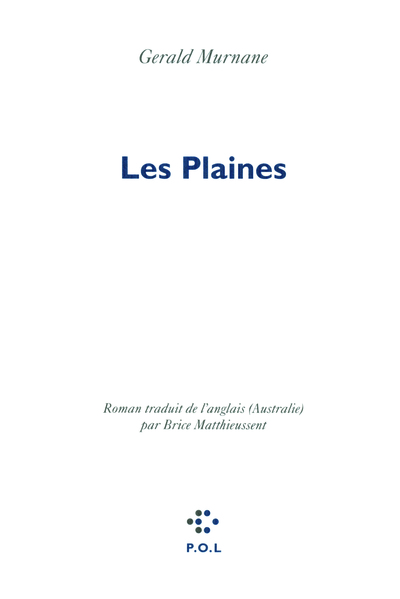 Les plaines (9782818003831-front-cover)