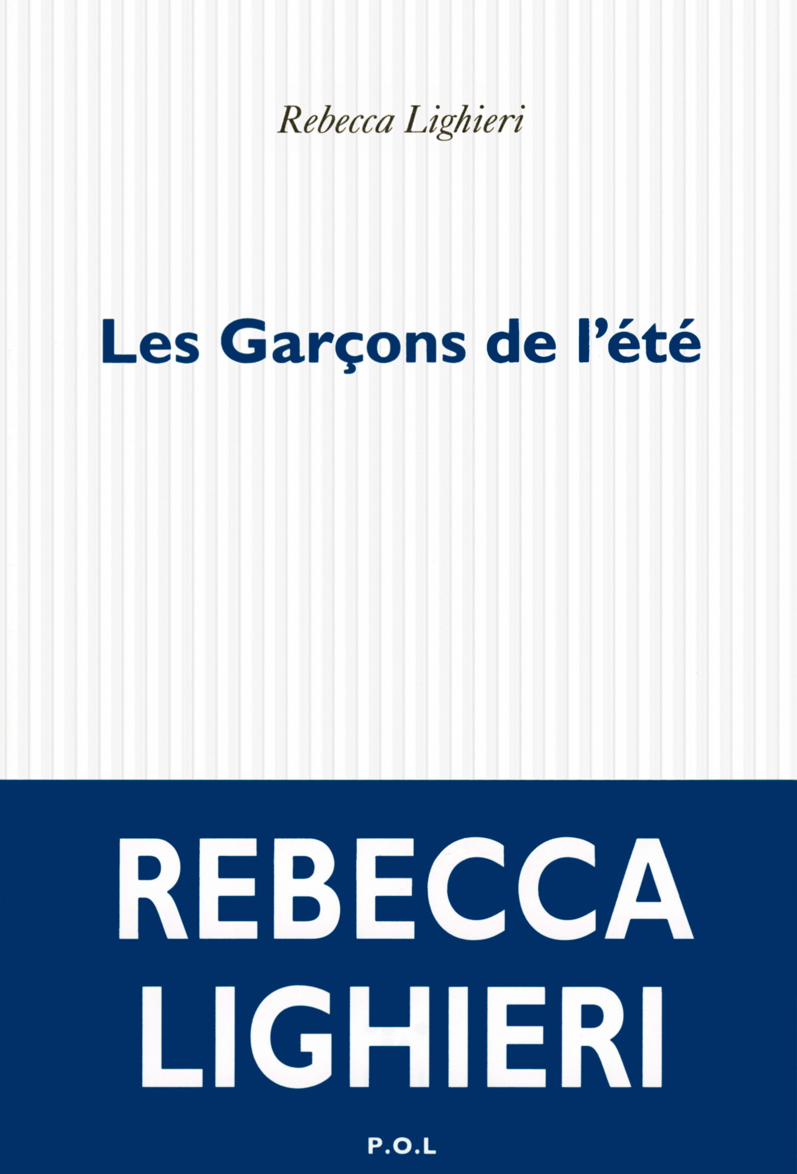 Les Garçons de l'été (9782818041789-front-cover)