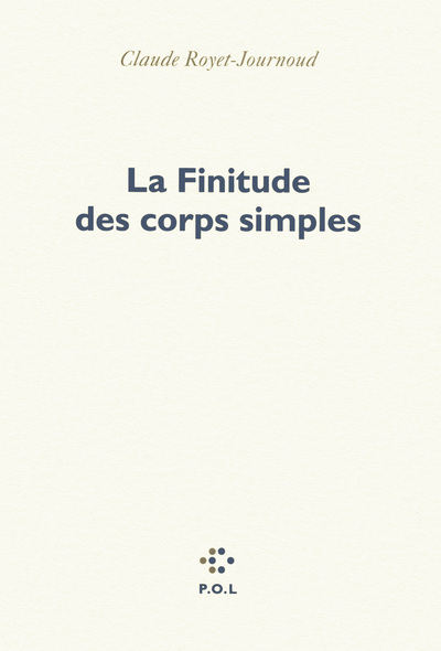 La Finitude des corps simples (9782818039298-front-cover)