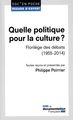 Quelle politique pour la culture ? (9782110098221-front-cover)