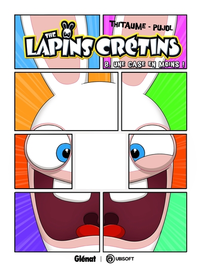 The Lapins Crétins - Tome 08, Une case en moins ! (9782918771449-front-cover)