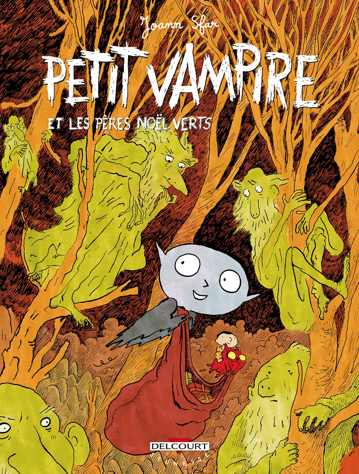 Petit Vampire T06, Et les Pères Noël verts (9782847895162-front-cover)