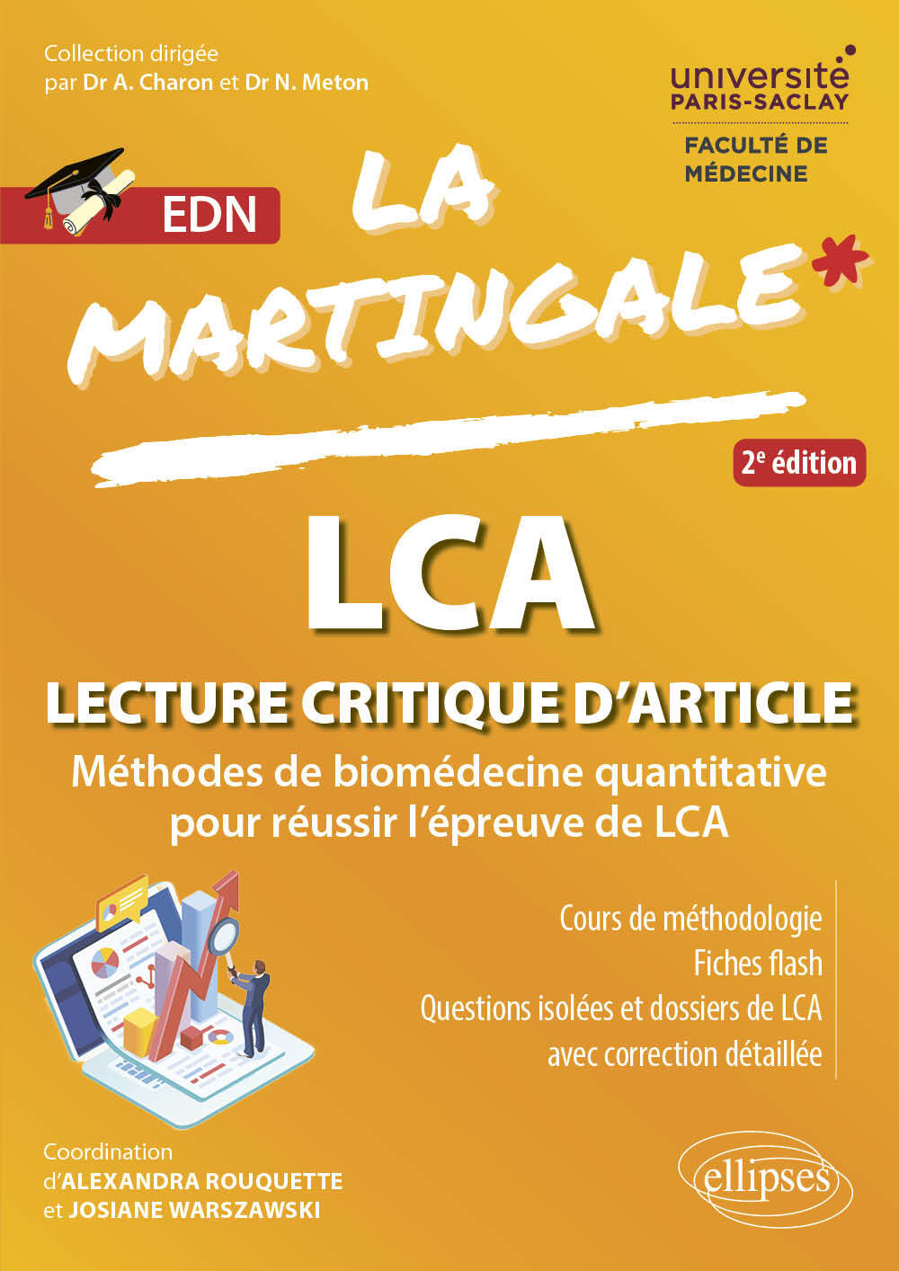 La LCA à l'EDN, Méthode de biomédecine quantitative pour réussir l'épreuve de LCA (9782340108554-front-cover)