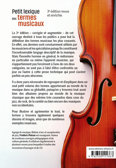 Petit lexique des termes musicaux (9782340111363-back-cover)