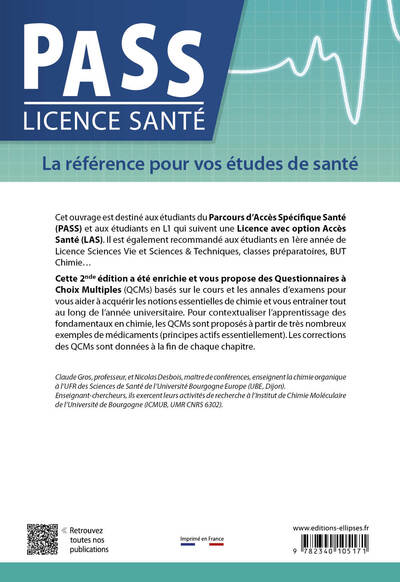 Chimie en QCM (9782340105171-back-cover)