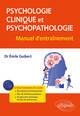 Psychologie clinique et psychopathologie, Manuel d'entraînement (9782340107854-front-cover)