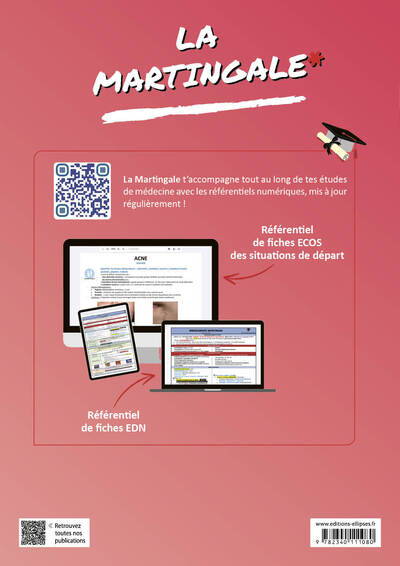 ECOS, Neurologie - Psychiatrie - Hématologie - Ophtalmologie - ORL - CMF (9782340111080-back-cover)
