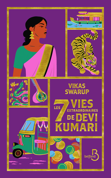 Les 7 Vies extraordinaires de Devi Kumari (9782714404268-front-cover)