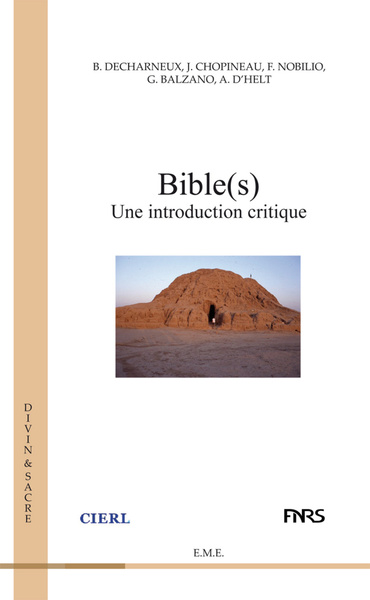 Bible(s), Une introduction critique (9782875250315-front-cover)