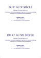 Panorama de l'histoire, Du XIe siècle au XXe siècle (9782875250414-front-cover)