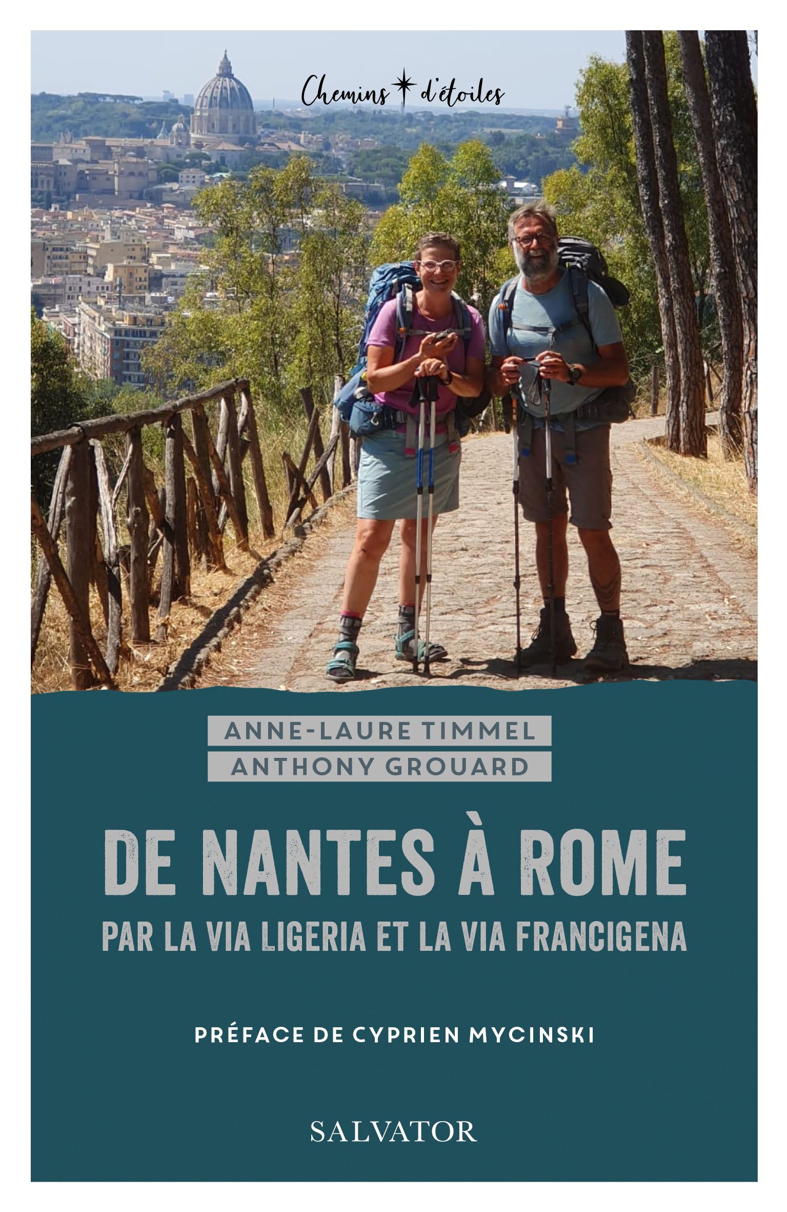 De Nantes à Rome par la Via ligeria et la Via francigena (9782706727962-front-cover)