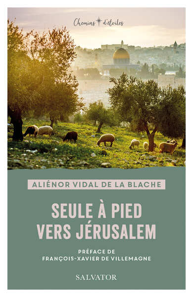 Seule à pied vers Jérusalem (9782706724862-front-cover)