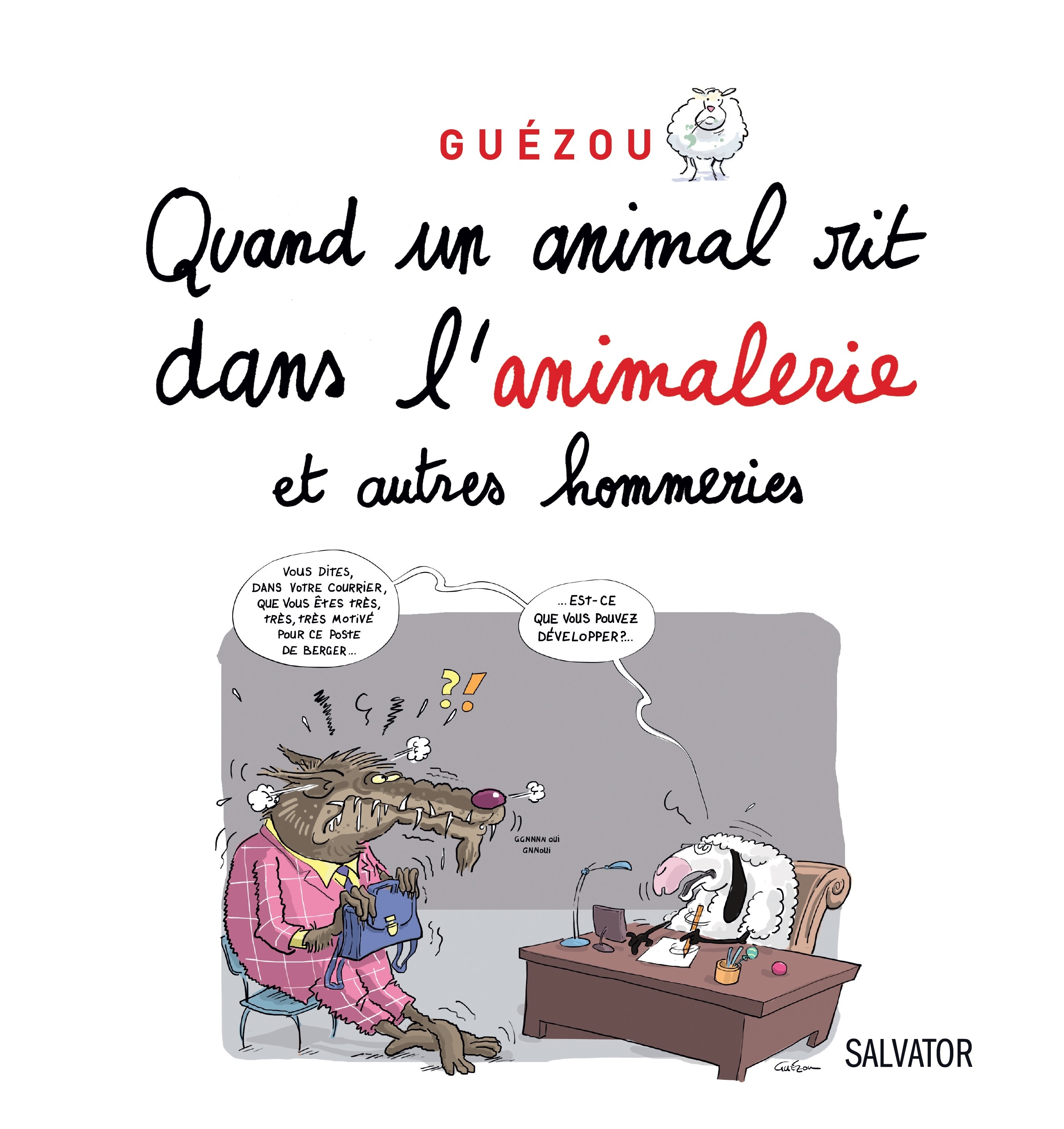 QUAND UN ANIMAL RIT DANS L'ANIMALERIE (9782706711244-front-cover)