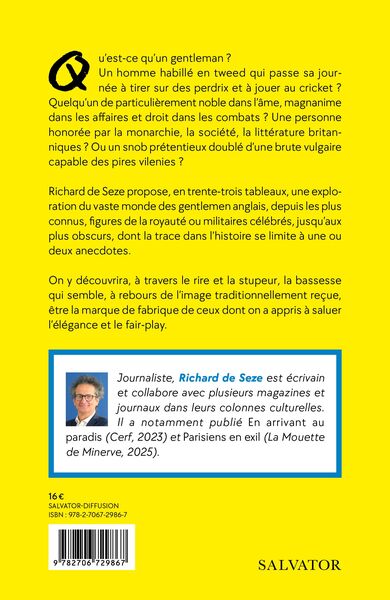 De vrais gentlemen, À propos de quelques Anglais (9782706729867-back-cover)