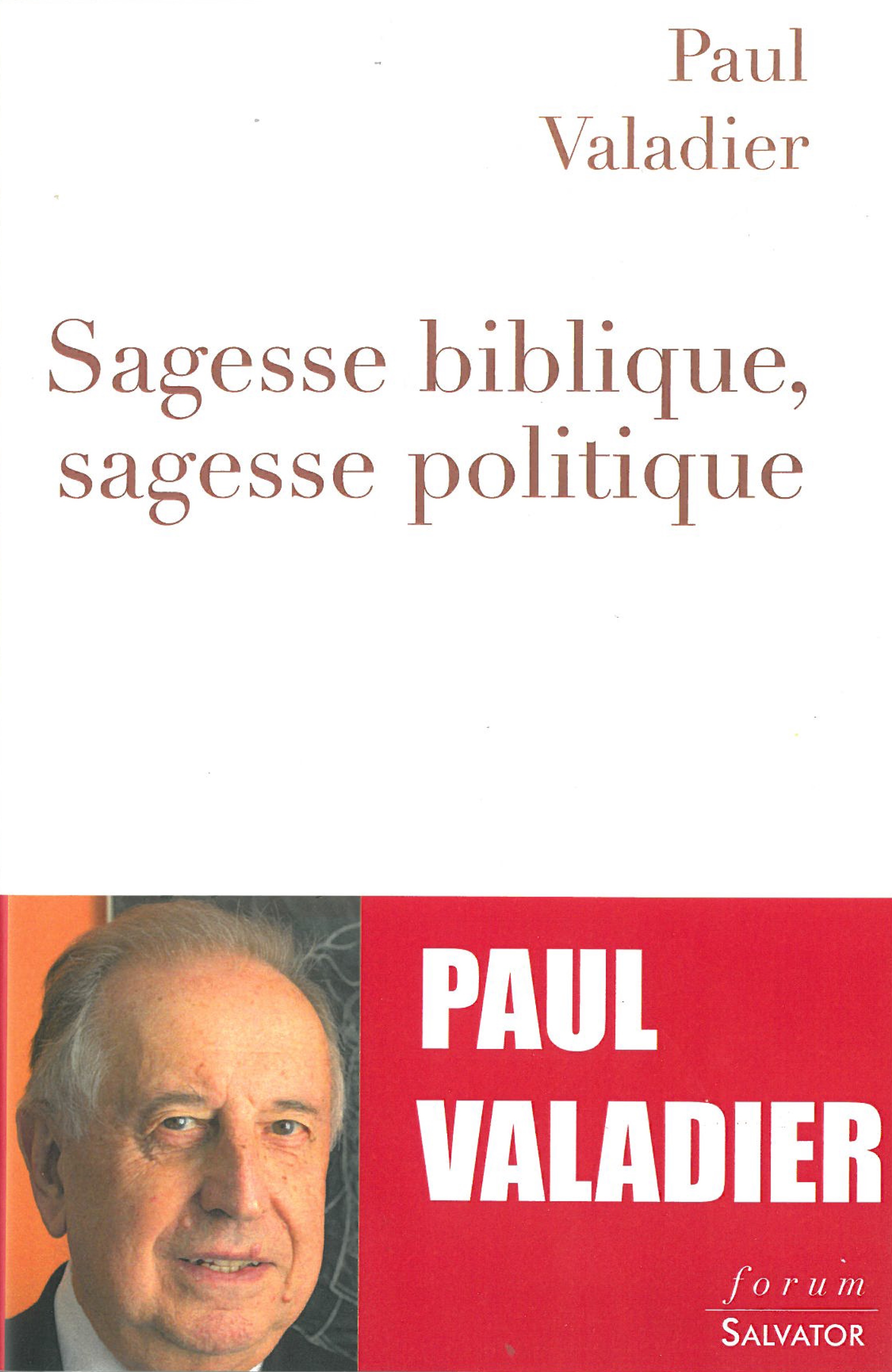 SAGESSE BIBLIQUE, SAGESSE POLITIQUE (9782706712715-front-cover)