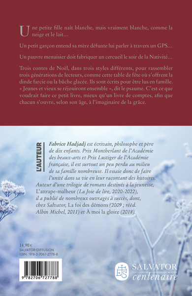 La petite fille blanche..., et autres contes de Noël (9782706727788-back-cover)