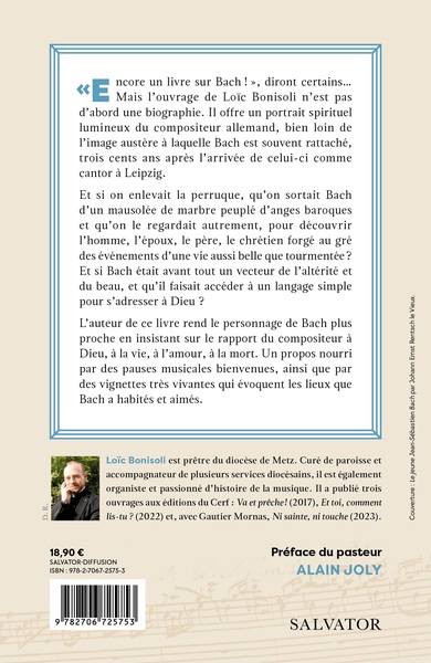 Bach, l'homme de Leipzig, Un portrait spirituel (9782706725753-back-cover)