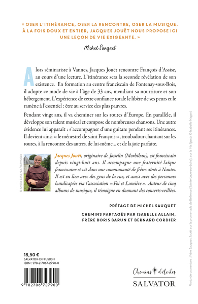 Le ménestrel de saint François (9782706727900-back-cover)