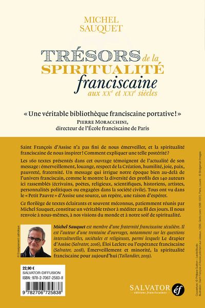 Trésors de la spiritualité franciscaine aux XXe et XXIe siècles (9782706725838-back-cover)