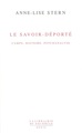 Le Savoir-déporté. Camps, histoire, psychanalyse (9782020662529-front-cover)