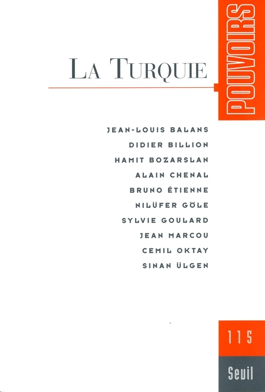 Pouvoirs, n° 115, La Turquie (9782020688802-front-cover)