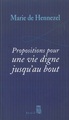 Propositions pour une vie digne jusqu'au bout (9782020679237-front-cover)