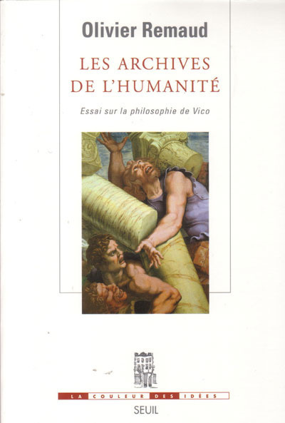 Les Archives de l'humanité. Essai sur la philosophie de Vico (9782020603850-front-cover)