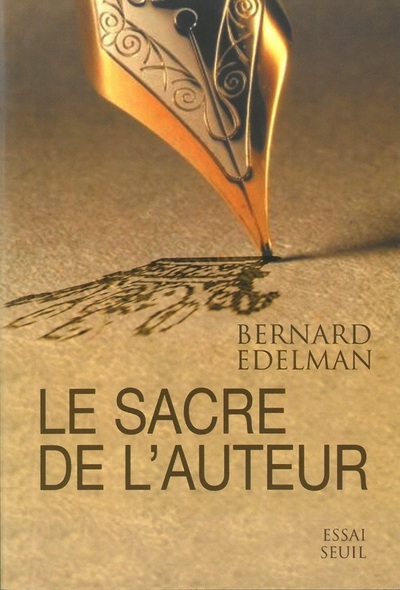 Le Sacre de l'auteur (9782020629492-front-cover)