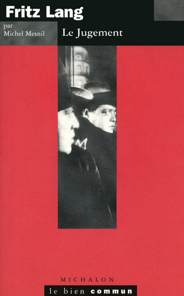 Fritz Lang - Le Jugement (9782841860425-front-cover)