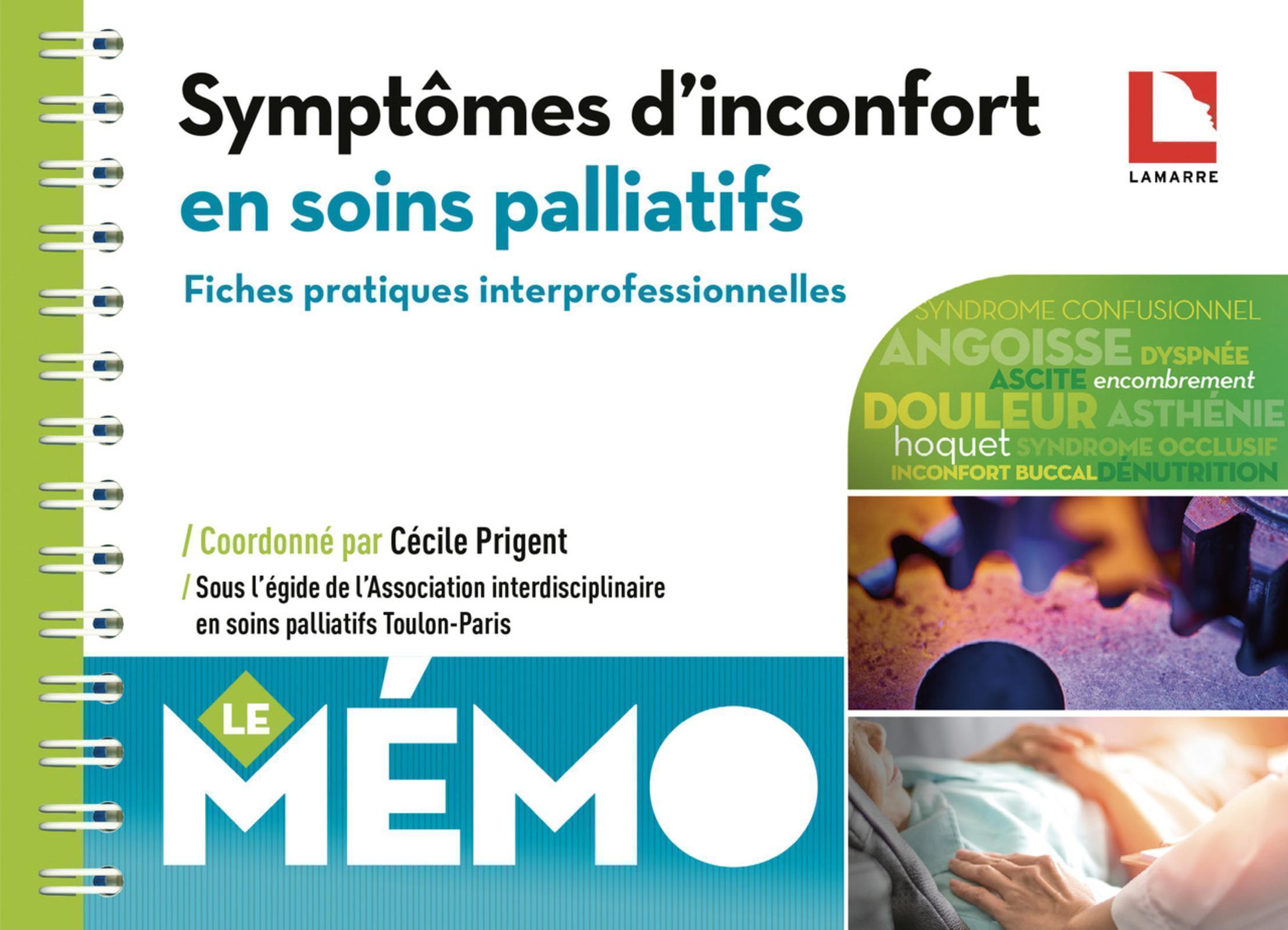 Symptômes d'inconfort en soins palliatifs, Fiches pratiques interprofessionnelles (9782757311172-front-cover)