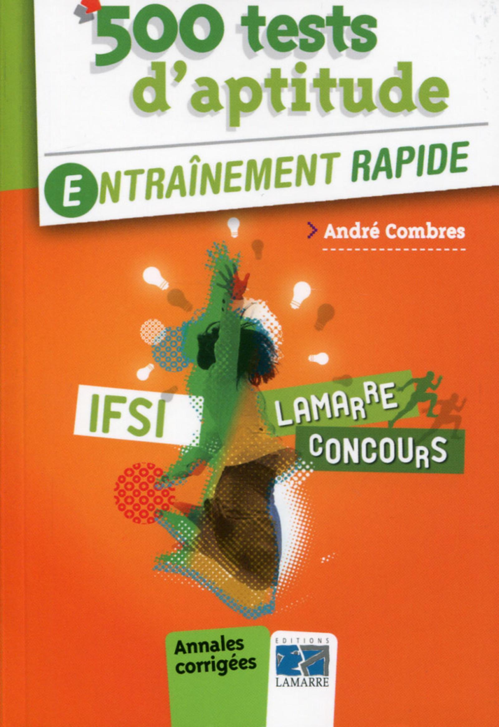 500 tests d'aptitude : entraînement rapide (9782757307694-front-cover)