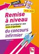 Remise à niveau pour se préparer aux tests d'aptitude du concours infirmier 2018-2019, 2018-2019 (9782757310106-front-cover)