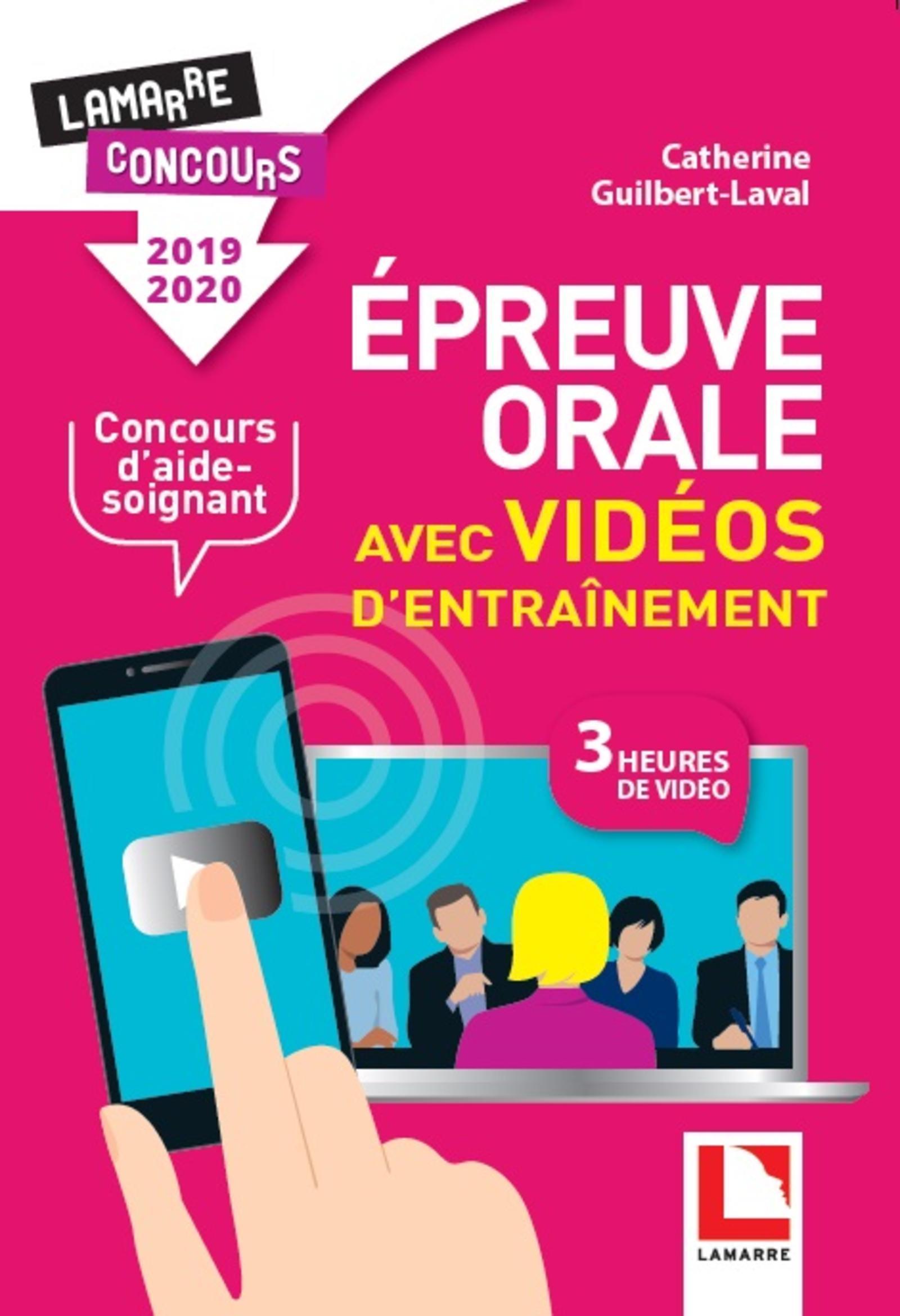 Epreuve orale avec vidéos d'entraînement pour le concours d'aide-soignant, 2019-2020 (9782757310786-front-cover)