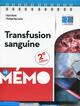 Transfusion sanguine - Le mémo (9782757307885-front-cover)