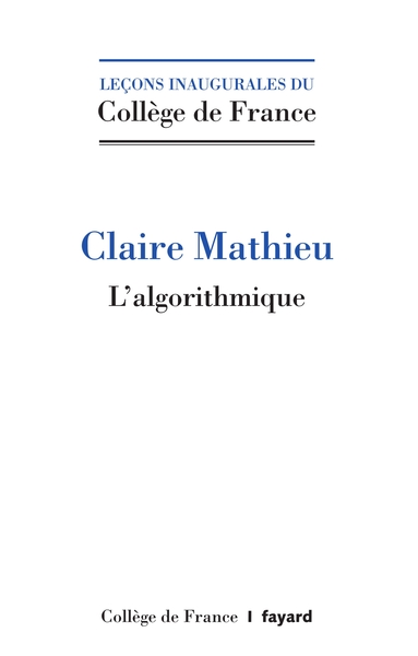 L'Algorithmique (9782213709369-front-cover)